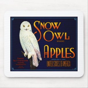 Tapis De Souris Apples de Snow