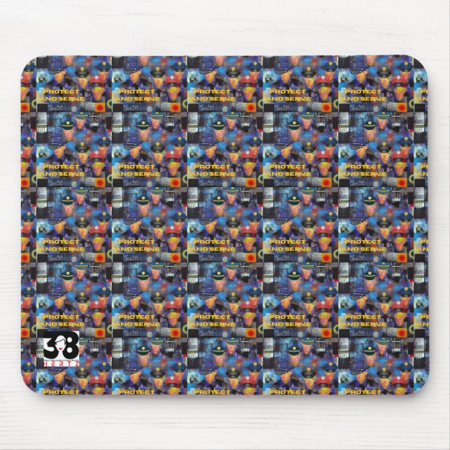 Tapis De Souris Appréciation de la police (Devant)