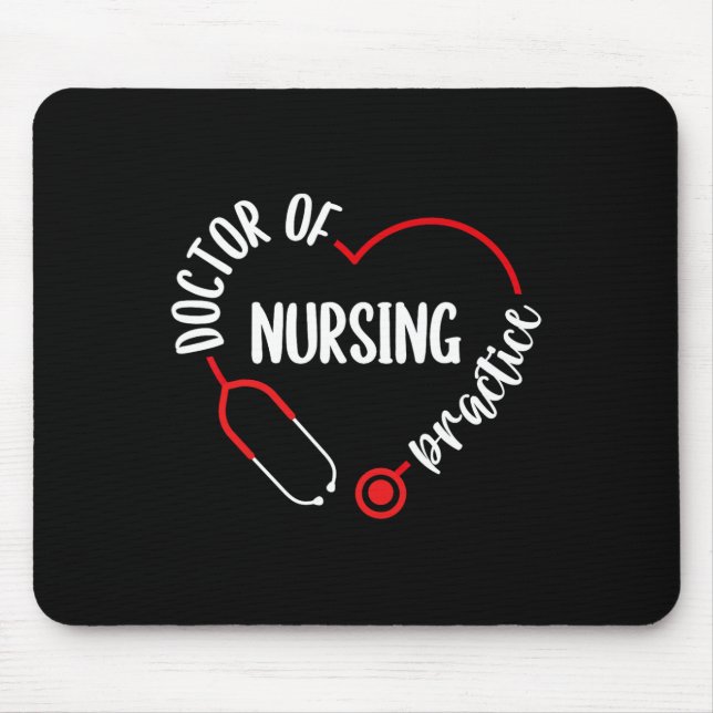 Tapis De Souris Appréciation Dnp Stethoscope Dnp Nurse Essenti (Devant)