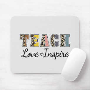 Tapis De Souris Apprendre, Amour, Inspirer