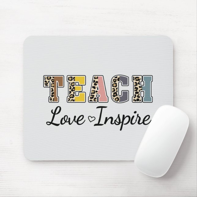 Tapis De Souris Apprendre, Amour, Inspirer (Avec souris)