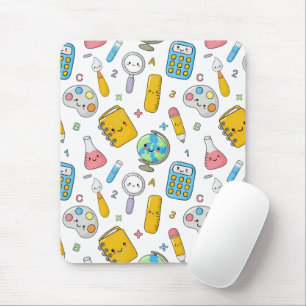 Tapis De Souris Apprentissage Ludique – Motif Sans Couture d'Éduca
