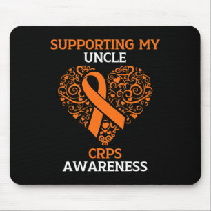 Tapis De Souris Appuyer mon oncle RSD Mois de sensibilisation aux