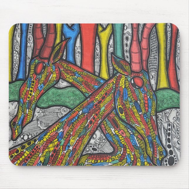 Tapis De Souris Après-midi paresseux (Devant)