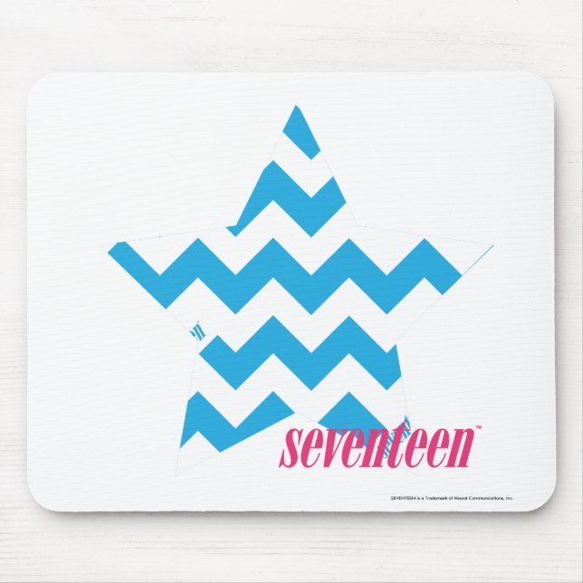 Tapis De Souris Aqua 2 de zigzag (Devant)