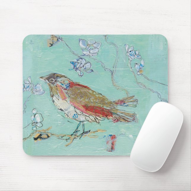 Tapis De Souris Aqua Bird (Avec souris)