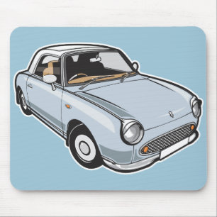 Tapis De Souris Aqua pâle de Nissan Figaro