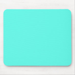 Tapis De Souris Aquamarine (couleur solide)