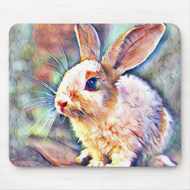 Tapis De Souris aquarell bunny (Devant)