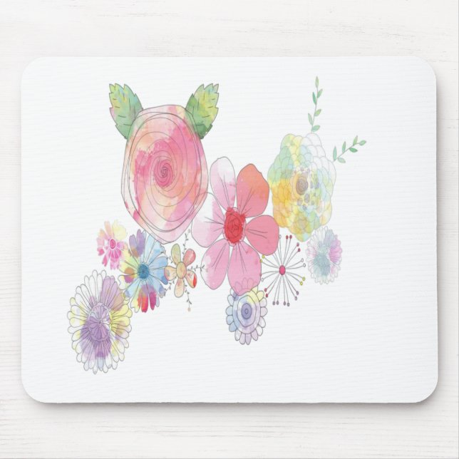 Tapis De Souris Aquarelle (Devant)