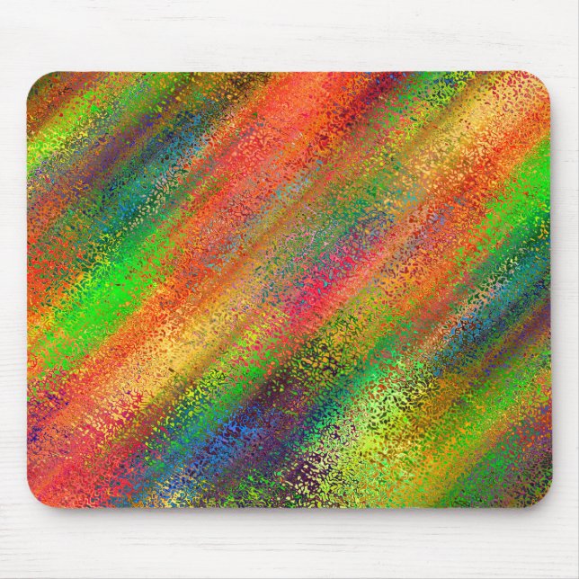 Tapis De Souris Aquarelle Abstraite (Devant)