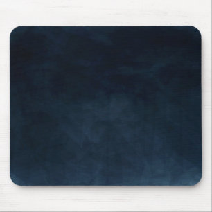 Tapis De Souris aquarelle bleu-foncé