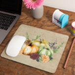 Tapis De Souris Aquarelle Citrouille d'automne d'Halloween<br><div class="desc">Cette conception peut être personnalisée en choisissant l'option personnaliser pour ajouter du texte ou apporter d'autres modifications. Si ce produit a la possibilité de transférer la conception à un autre article, s'il vous plaît assurez-vous d'ajuster la conception pour s'adapter si nécessaire. Contactez-moi à colorflowcreations@gmail.com si vous souhaitez avoir cette conception...</div>