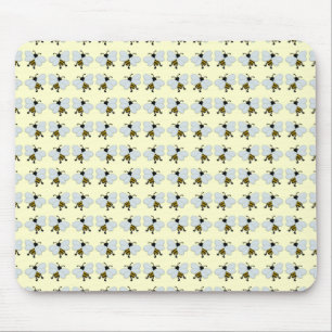 Tapis De Souris Aquarelle d'abeille de miel