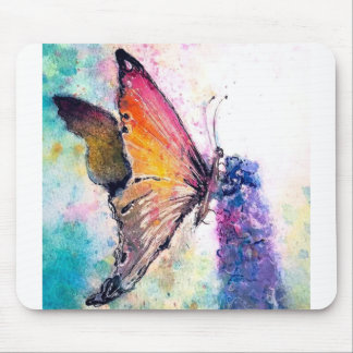 Tapis De Souris aquarelle de papillon