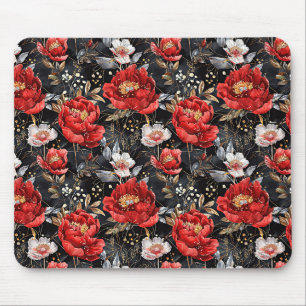 Tapis De Souris Aquarelle esquissée motif détaillé de délicieux