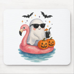 Tapis De Souris Aquarelle Fantôme Été Fantôme Fantôme Mélange Avec