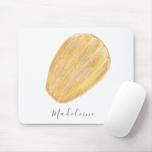Tapis De Souris Aquarelle Madeleine (Avec souris)