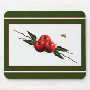 Tapis De Souris Aquarelle Rouge