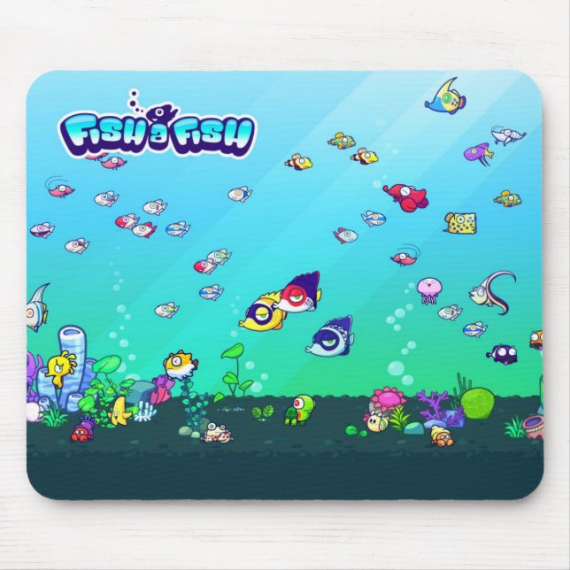 Tapis De Souris Aquarium Mousepad (Devant)