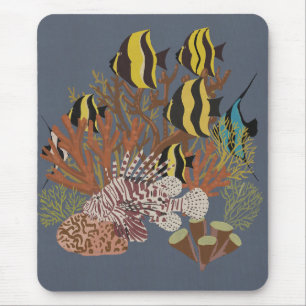 Tapis De Souris Aquarium Vintage
