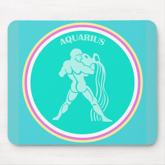 Tapis De Souris Aquarius Mousepad (Devant)