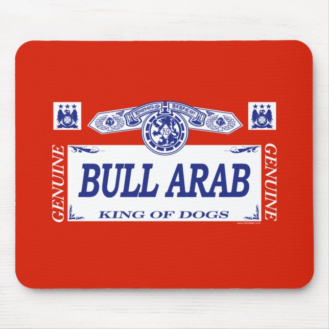 Tapis De Souris Arabe de Taureau (Devant)