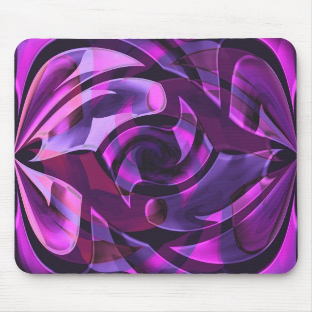 Tapis De Souris Arabesques pourpres (Devant)