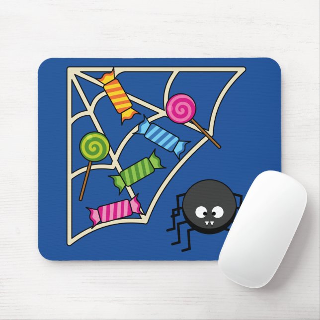 Tapis De Souris Araignée de bonbons (Avec souris)