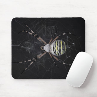 Tapis De Souris Araignée de jardin bordée d'or | Cadeau aux amateu