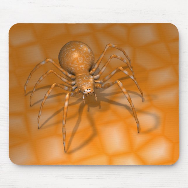 Tapis De Souris Araignée orange (Devant)