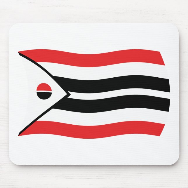 Tapis De Souris Arapaho Tribe Flag Mousepad (Devant)