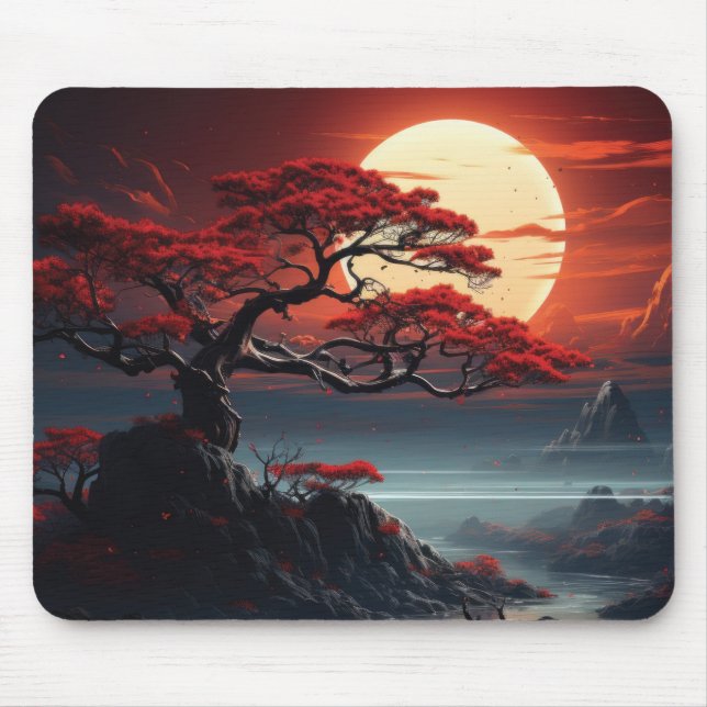 Tapis De Souris Arbre bonsaï (Devant)