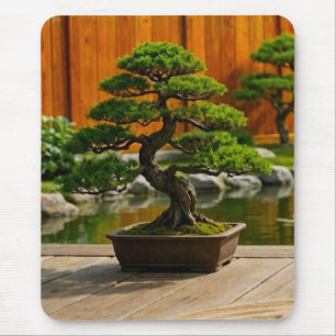 Tapis De Souris Arbre Bonsaï du Dragon de l'Équilibre