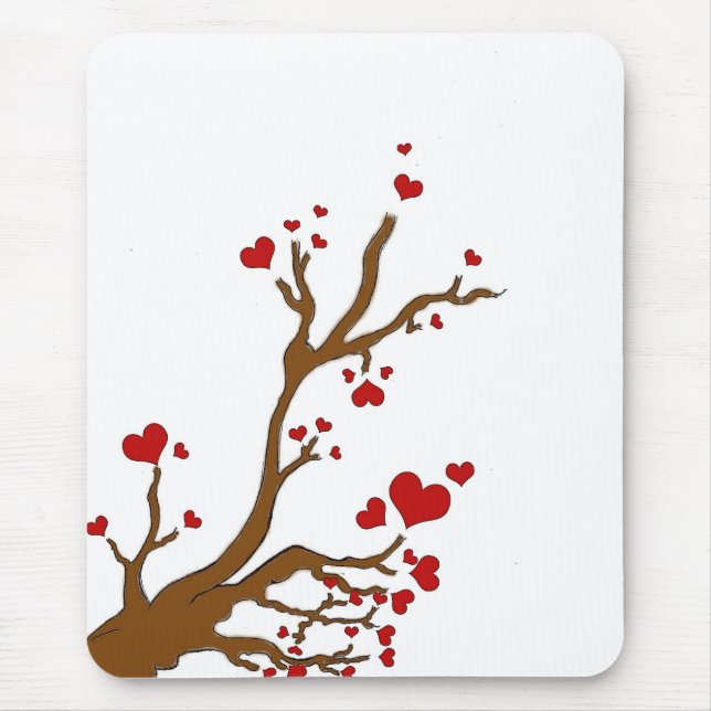 Tapis De Souris arbre cardiaque (Devant)