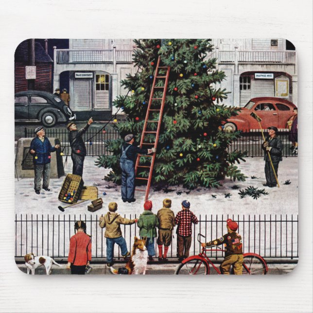 Tapis De Souris Arbre dans la place (Devant)