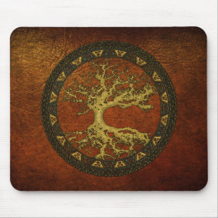 Tapis De Souris Arbre de la vie celtique [Yggdrasil] [antique]