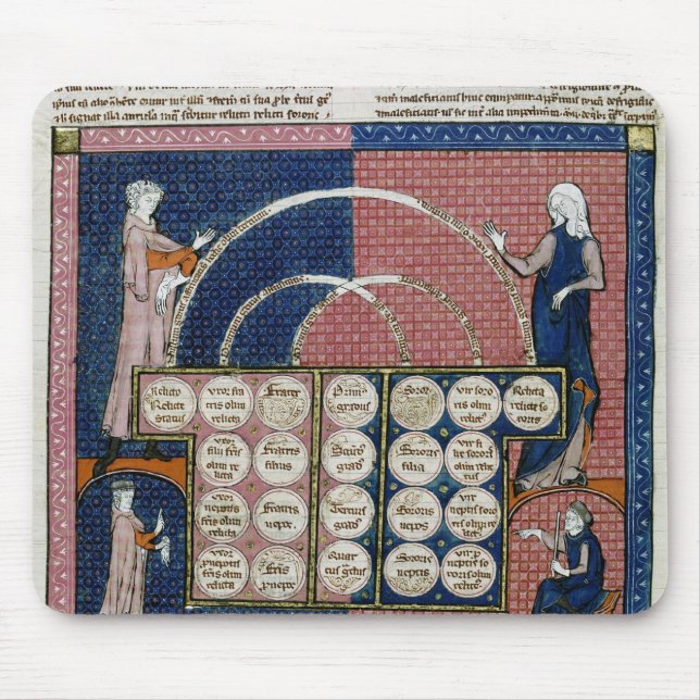 Tapis De Souris Arbre de Mme 360 fol.262v de consanguinité (Devant)