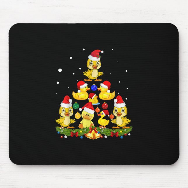 Tapis De Souris Arbre de Noël (Devant)