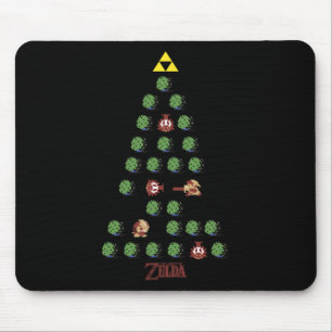 Tapis De Souris Arbre de Noël 8 bits