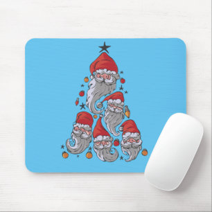 Tapis De Souris Arbre de Noël aux lutins drôles