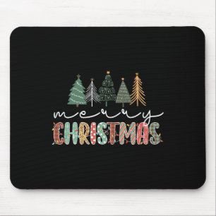 Tapis De Souris Arbre de Noël Joyeux Noël pour les femmes filles