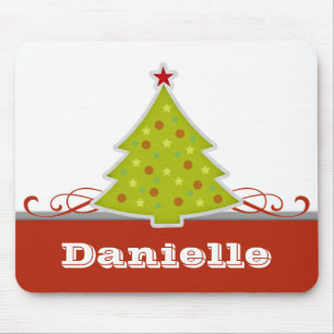 Tapis De Souris Arbre de Noël Whimsical Mousepad