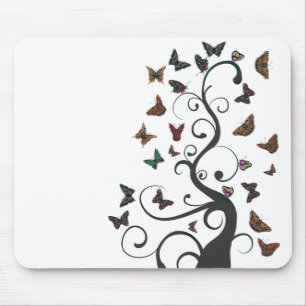 Tapis De Souris Arbre de papillon