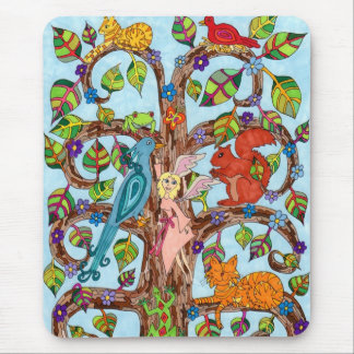 Tapis De Souris Arbre de vie printanière