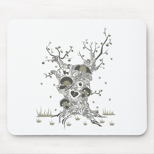 Tapis De Souris Arbre d'imagination (Devant)