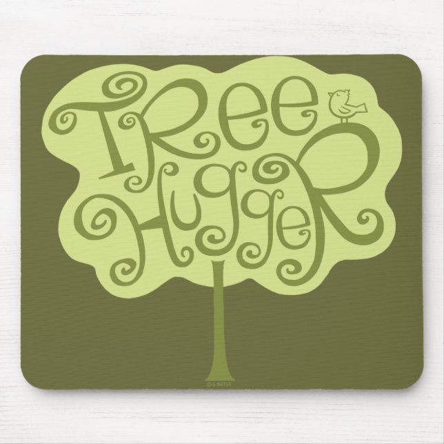 Tapis De Souris Arbre Hugger MousePad (Devant)