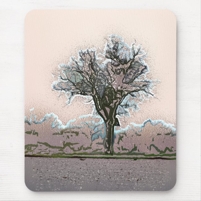 TAPIS DE SOURIS ARBRE LONE (Devant)