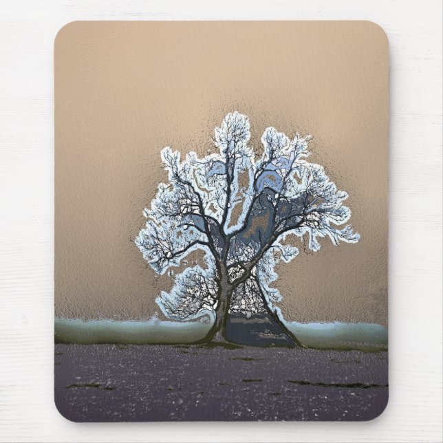 TAPIS DE SOURIS ARBRE LONE (Devant)