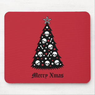 Tapis De Souris Arbre sombre de Noël